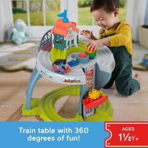 Thomas And Friends My First Train Table Set Blue (Condition: Good)