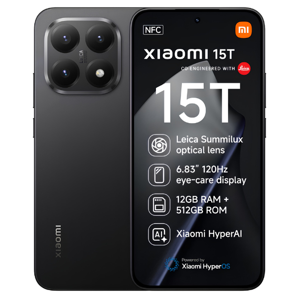 Xiaomi 15T Pro ブラック　512GB Xiaomi 15T 512GB Black (Condition: Pristine) | Epic Deals SA