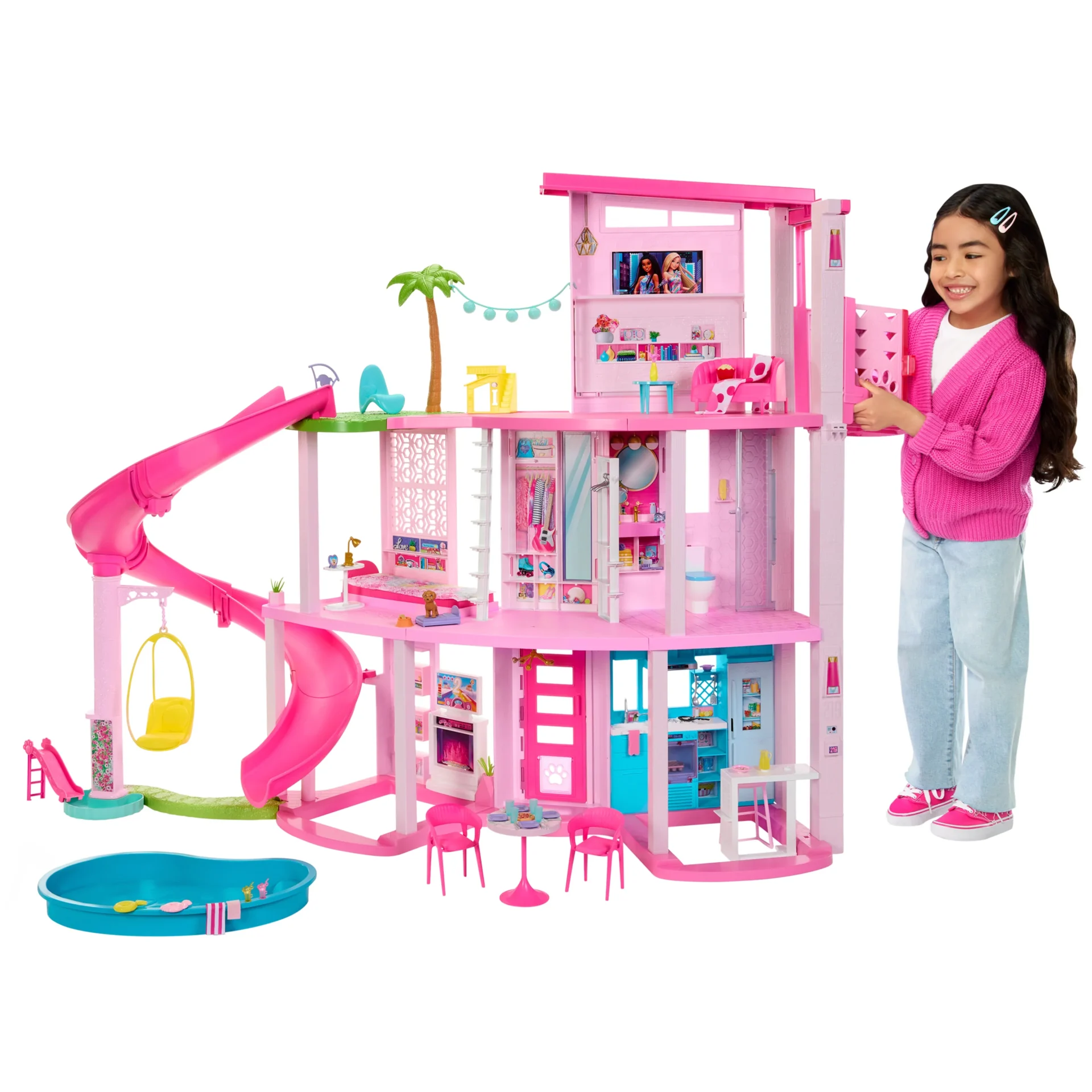 Mattel Barbie Dreamhouse Set Multi Colour (Condition: Excellent) - Image 2
