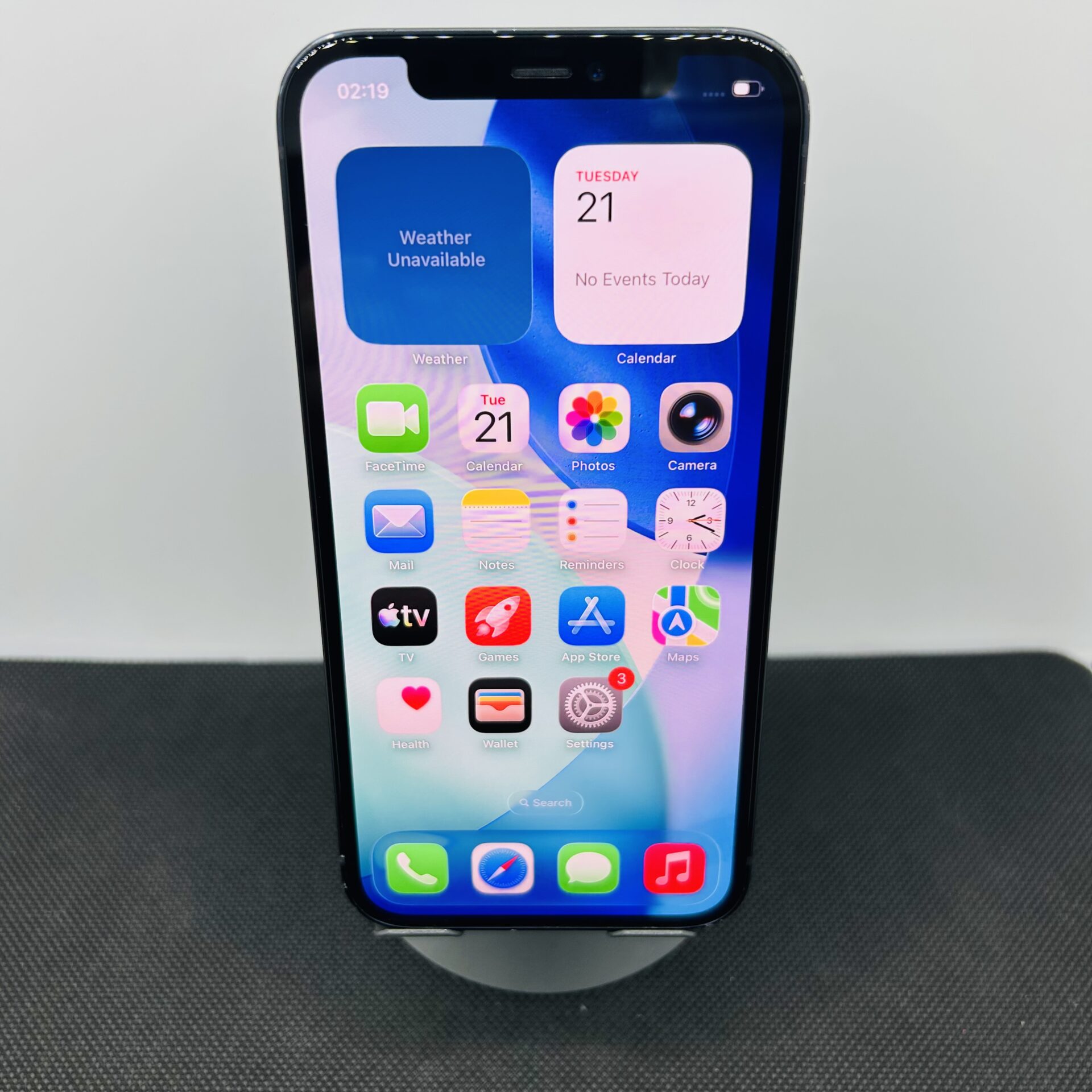 Apple iPhone 12 128GB Black - Face ID Not Working (Condition: Good) - Image 2