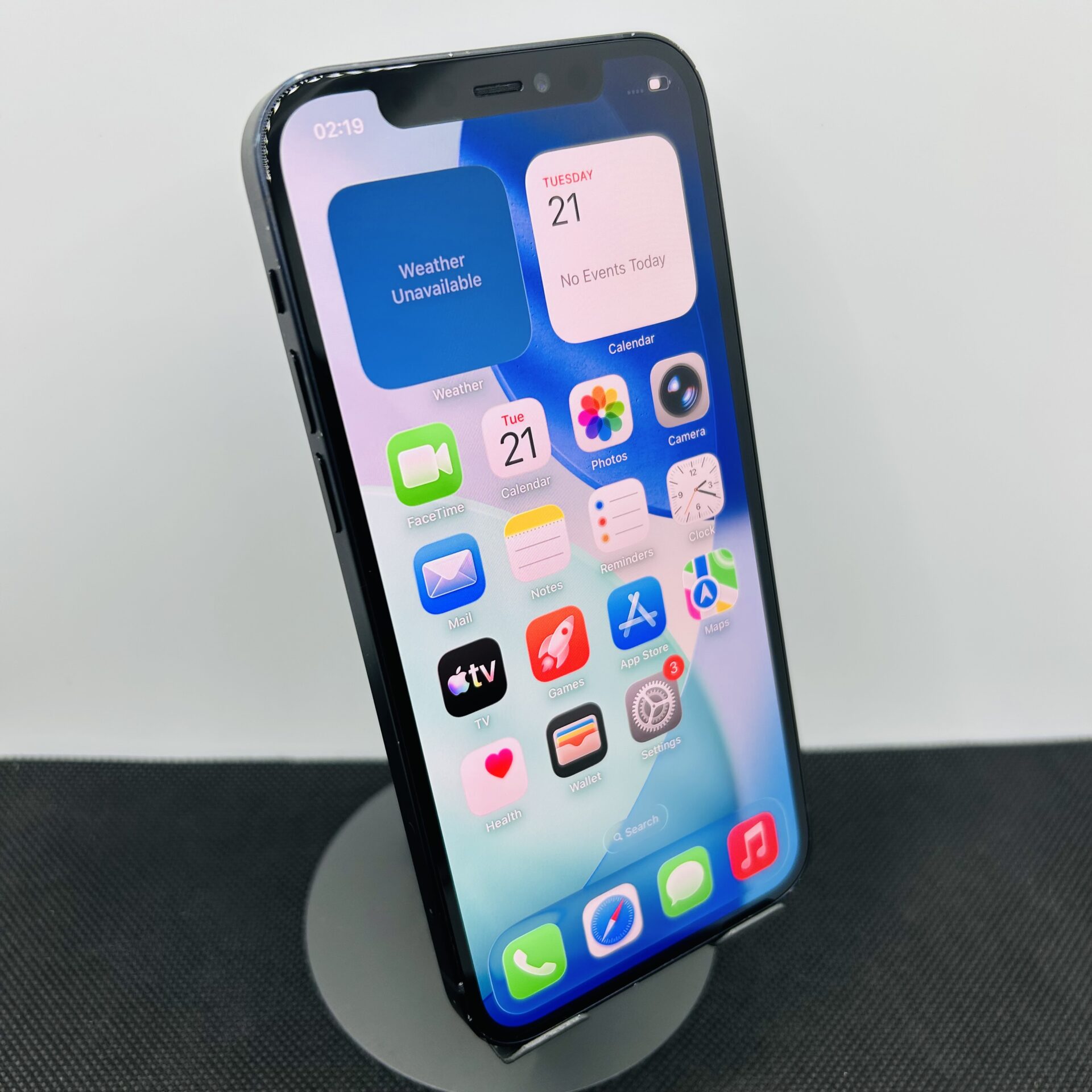 Apple iPhone 12 128GB Black - Face ID Not Working (Condition: Good) - Image 3