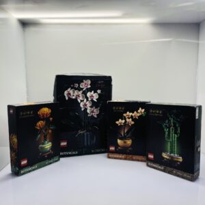 COMBO DEAL: LEGO® Botanicals: Mini Orchid + LEGO® Botanicals: Chrysanthemum + LEGO® Botanicals: Lucky Bamboo + LEGO® Botanicals: Orchid (Condition Good)