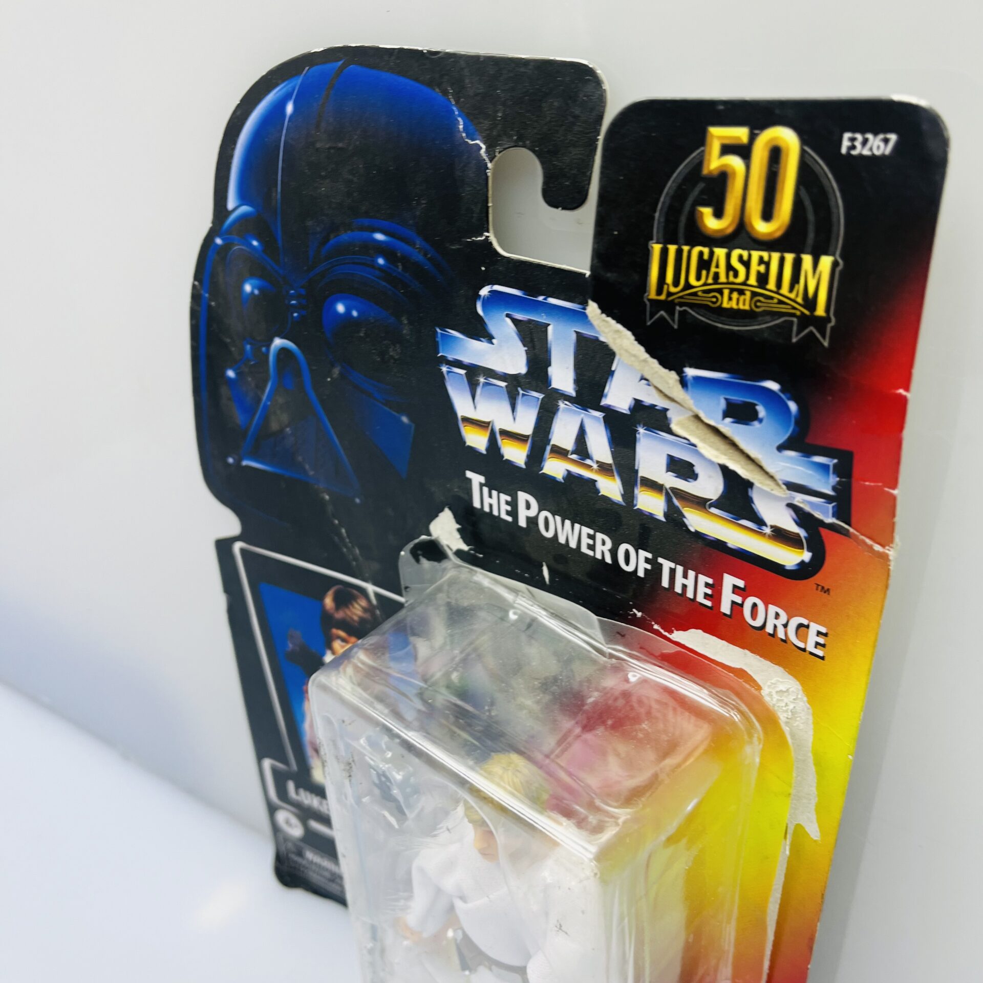 COMBO DEAL: Star Wars The Power of the force Luke Skywalker Figurine + Star Wars Darth Vader Mask + Star Wars Revenge of the Sith Anakin Skywalker Figurine + Star Wars the Mandalorian Din Grogu + 2x Star Wars Stormtrooper Figurines (Condition: Good) - Image 7