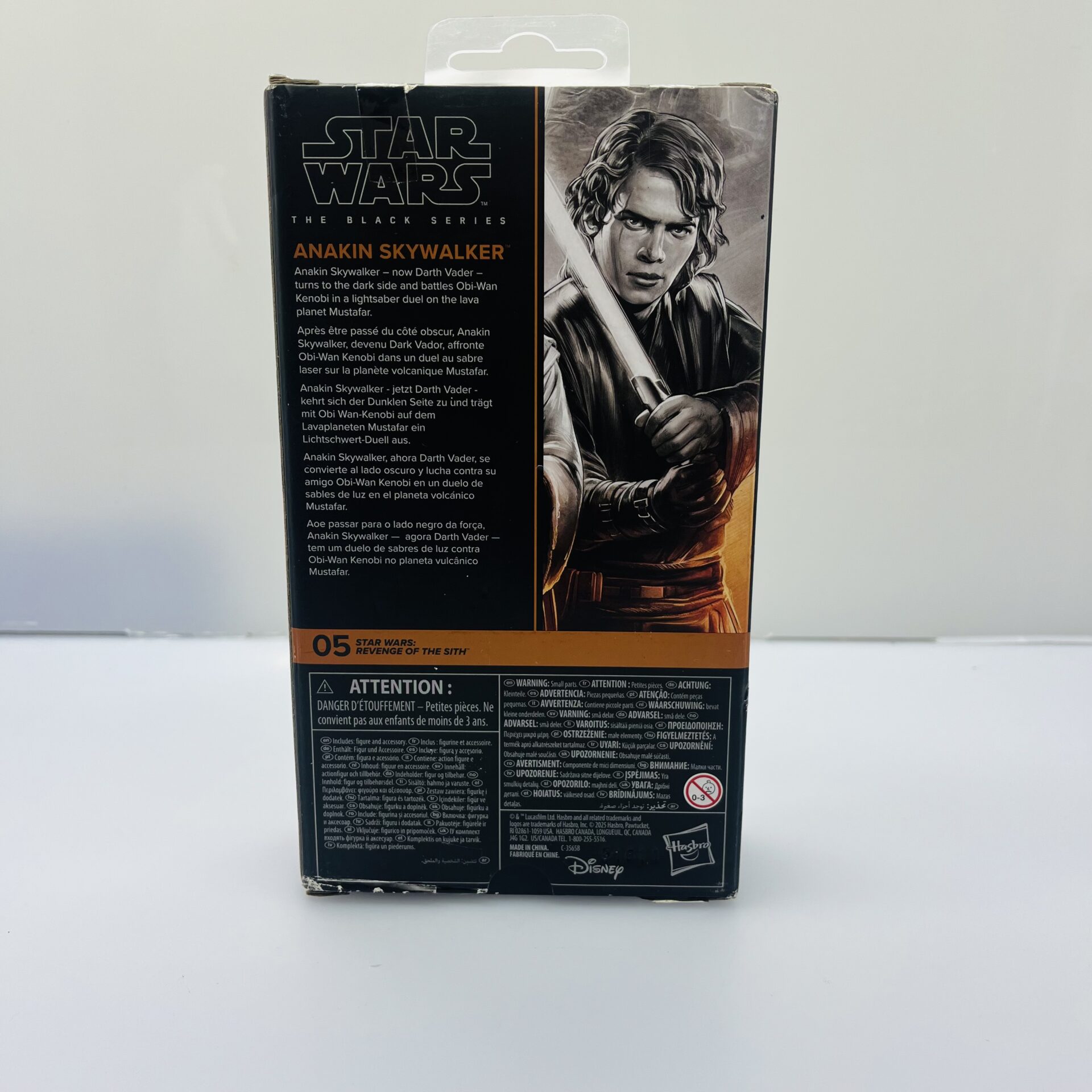 COMBO DEAL: Star Wars The Power of the force Luke Skywalker Figurine + Star Wars Darth Vader Mask + Star Wars Revenge of the Sith Anakin Skywalker Figurine + Star Wars the Mandalorian Din Grogu + 2x Star Wars Stormtrooper Figurines (Condition: Good) - Image 12
