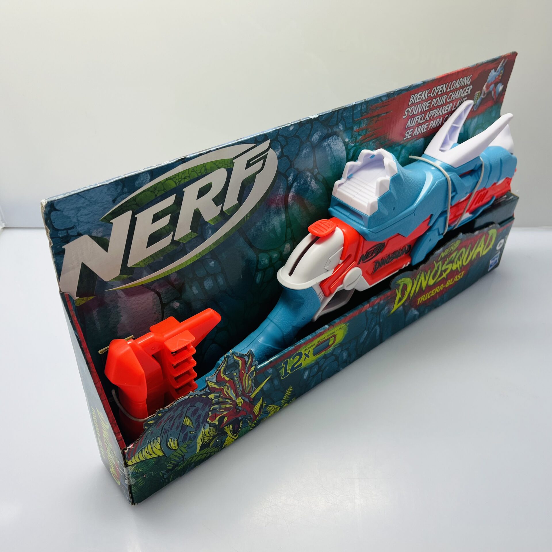 COMBO DEAL: Nerf Elite 2.0: Face-Off Target Set + Nerf Ultra Amp + Nerf Dinosquad: Tricera-Blast (Condition: Good) - Image 4