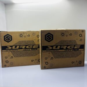 COMBO DEAL: 1x Surge Skate Tech Ignite Size 1-3 UK Rollerskates Blue + 1x Surge Skate Tech Switch Pro Size 10-13J UK  Rollerskates Pink (Condition: Pristine)