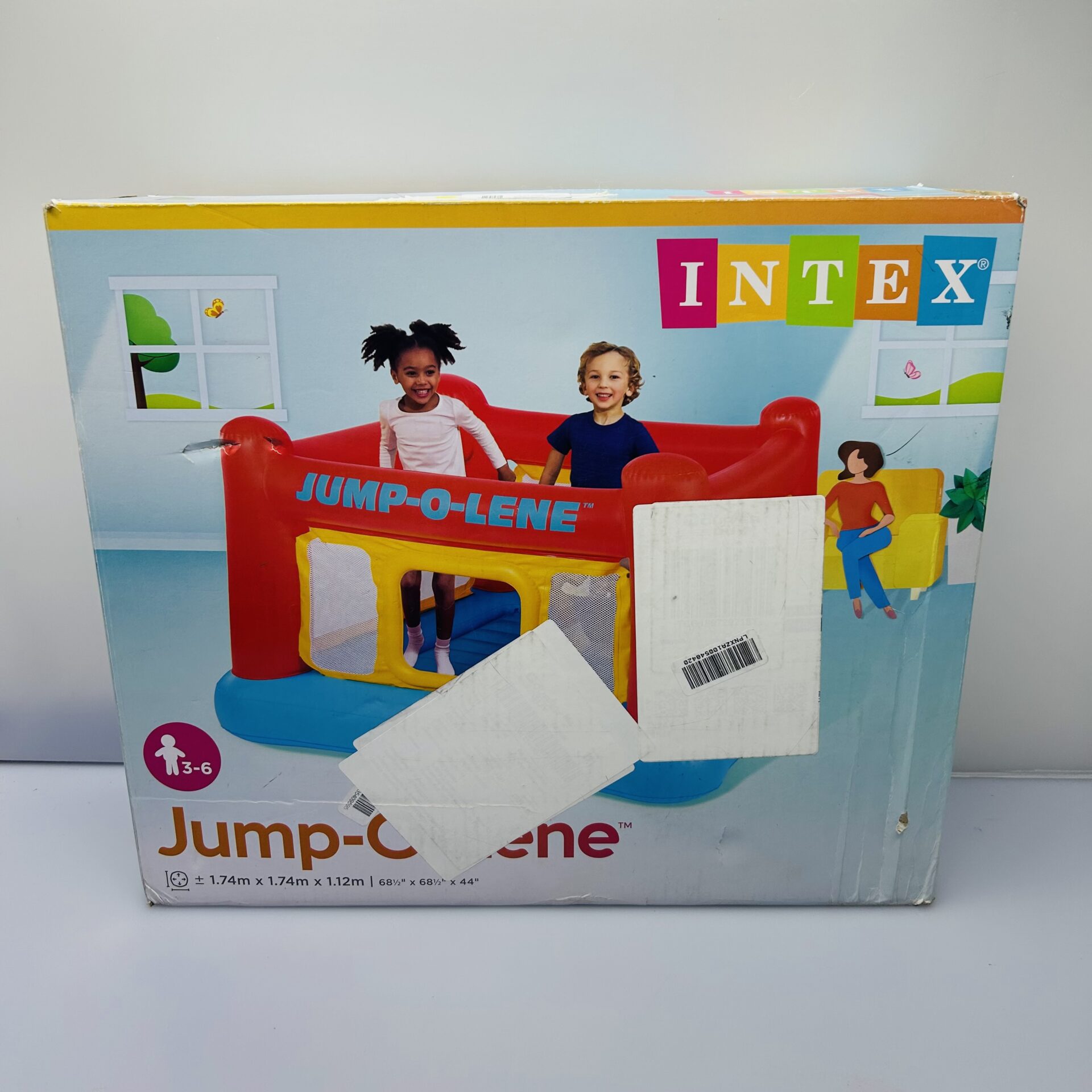 Intex Jump-O-Lene Inflatable Bouncer Playhouse (Condition: Good) - Image 2