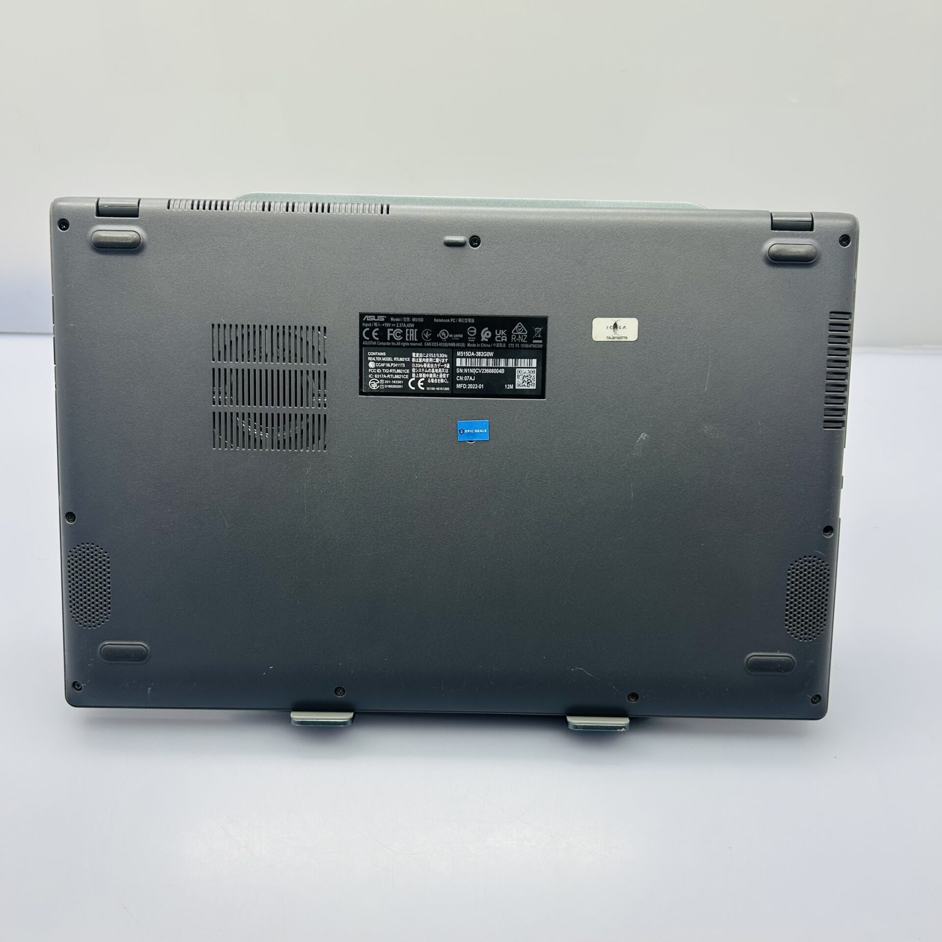 Asus VivoBook M515DA 15-inch "Ryzen 3" 2.60 GHz 3250U 20GB RAM 512GB SSD Slate Gray (Condition: Fair) - Image 11
