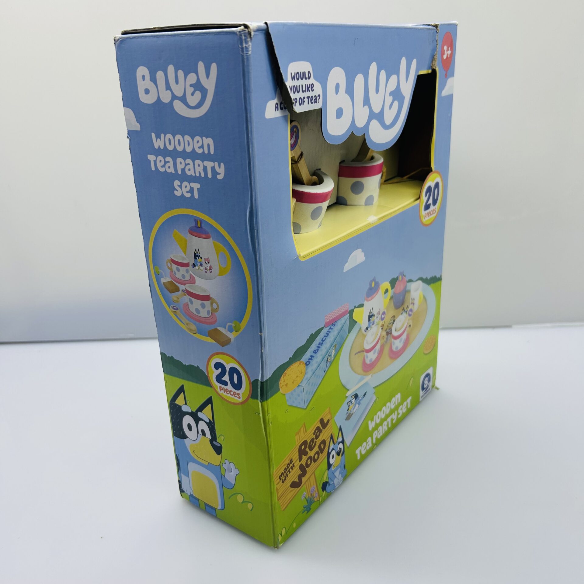 COMBO DEAL: Mini Bluey Home, Wooden Tea Party Set and Chase Patrol Cruiser (Condition: Good) - Image 6