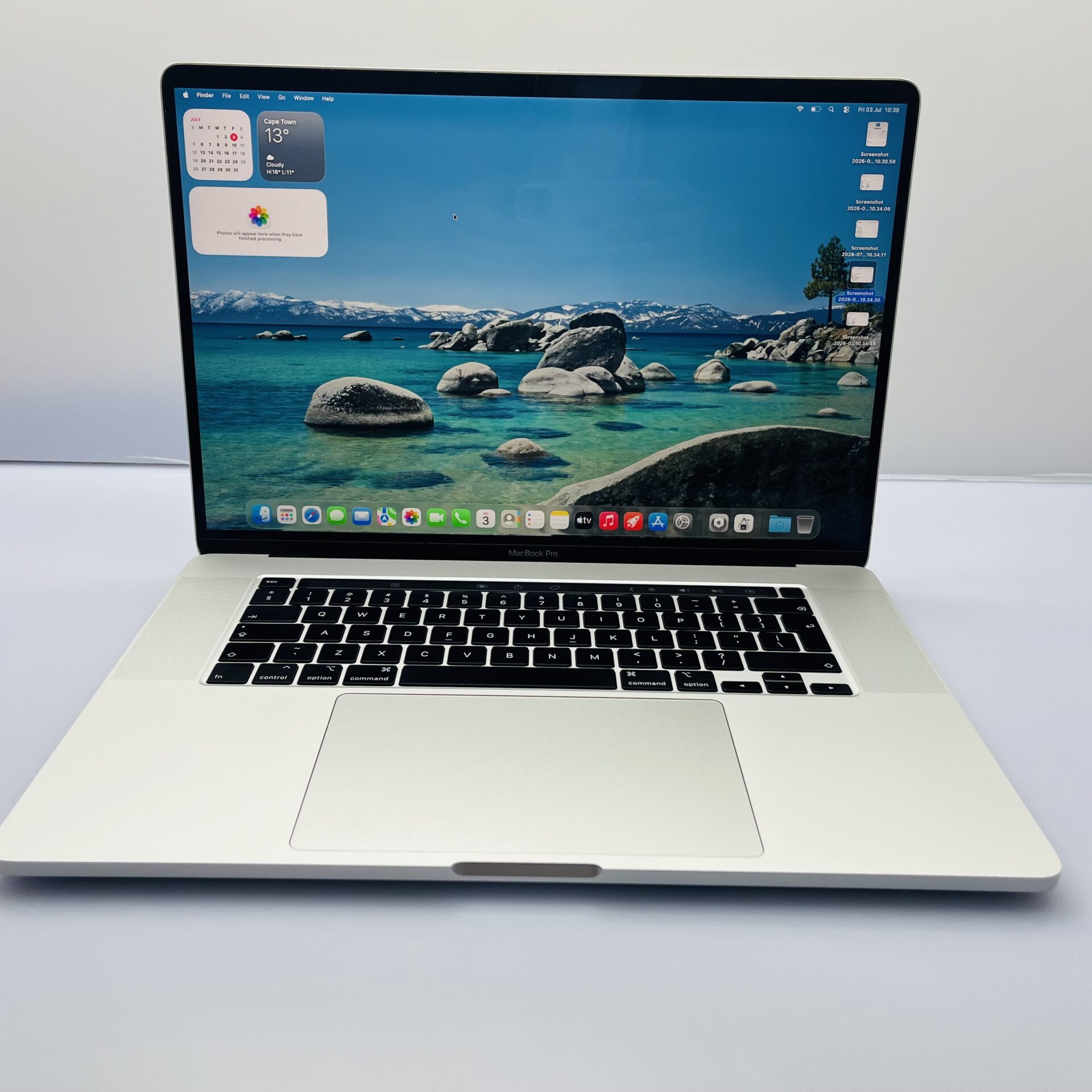 Apple MacBook Pro 16-inch (2019) "Intel Core i7" 16GB RAM 1TB SSD Silver - Cracked LCD (Condition: Good) - Image 3