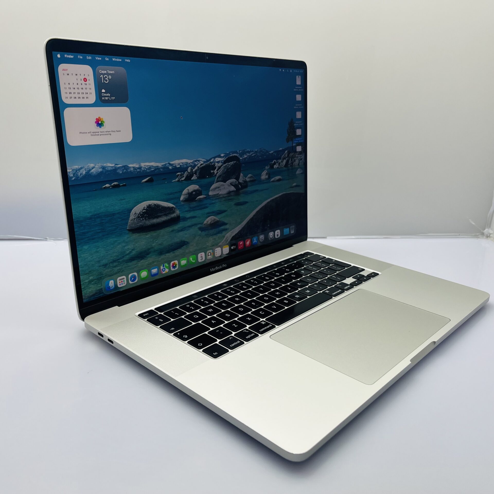 Apple MacBook Pro 16-inch (2019) "Intel Core i7" 16GB RAM 1TB SSD Silver - Cracked LCD (Condition: Good) - Image 5