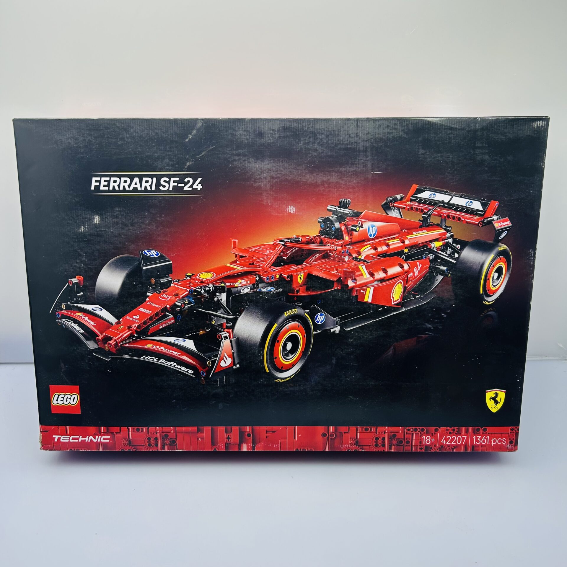 LEGO® Technic Ferrari SF-24 F1 Car 42207 1361pcs (Condition: Excellent) - Image 2