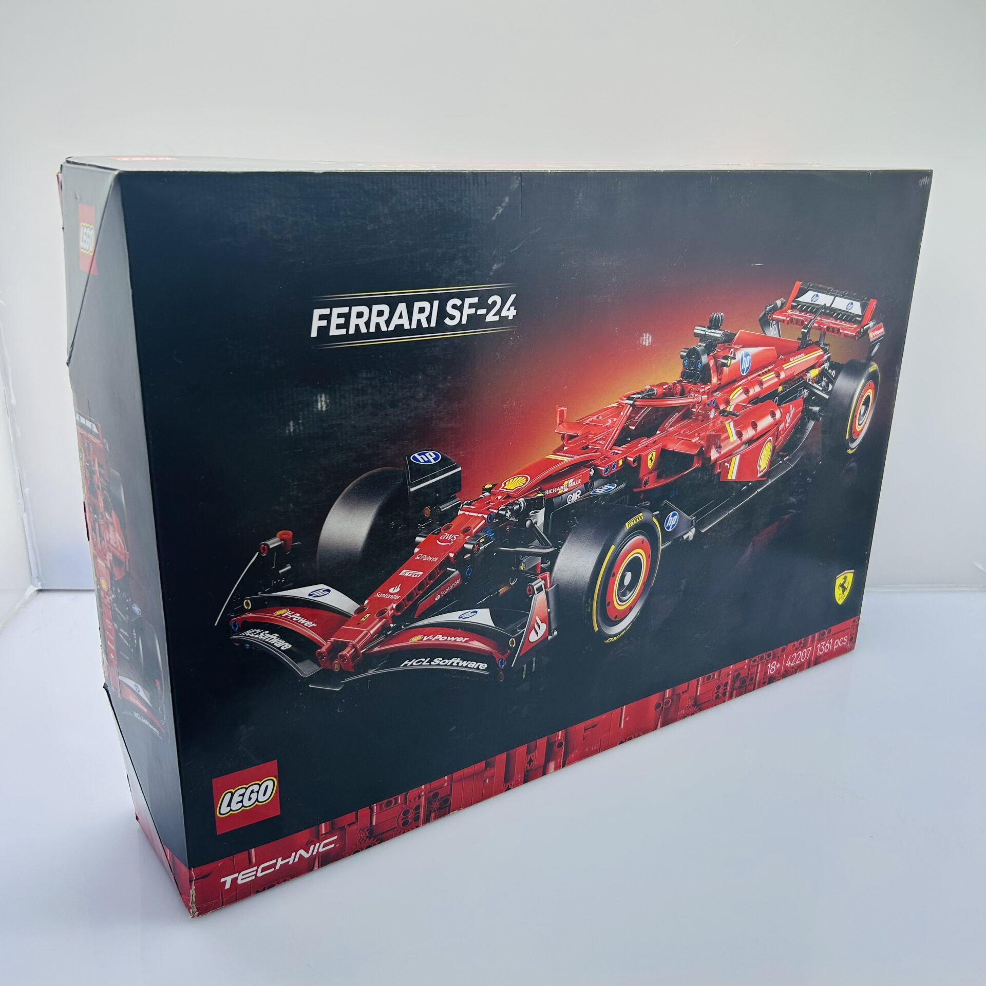 LEGO® Technic Ferrari SF-24 F1 Car 42207 1361pcs (Condition: Excellent) - Image 3