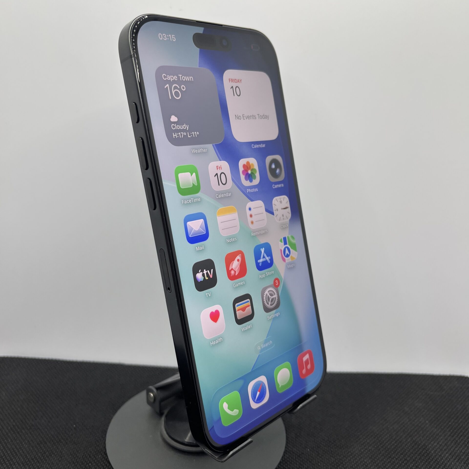 Apple iPhone 16 Pro Max 256GB Black Titanium (Condition: Good) - Image 3