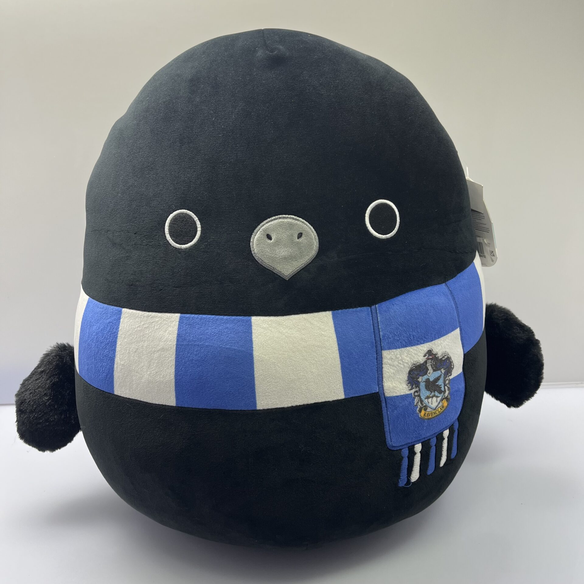 COMBO DEAL: Squishmallow Large Plush 16-inch Hufflepuff Badger, Ravenclaw Raven and Philomena Purple Toad Combo (Condition: Good) - Image 4