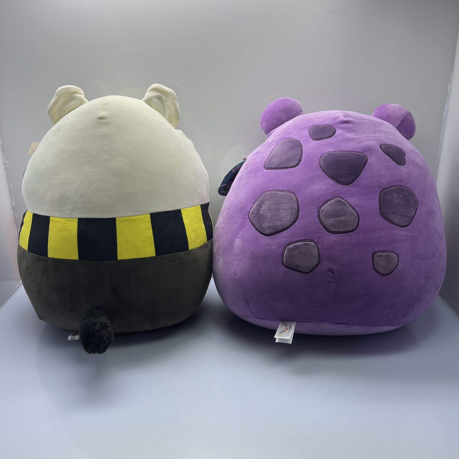 COMBO DEAL: Squishmallow Large Plush 16-inch Hufflepuff Badger, Ravenclaw Raven and Philomena Purple Toad Combo (Condition: Good) - Image 9
