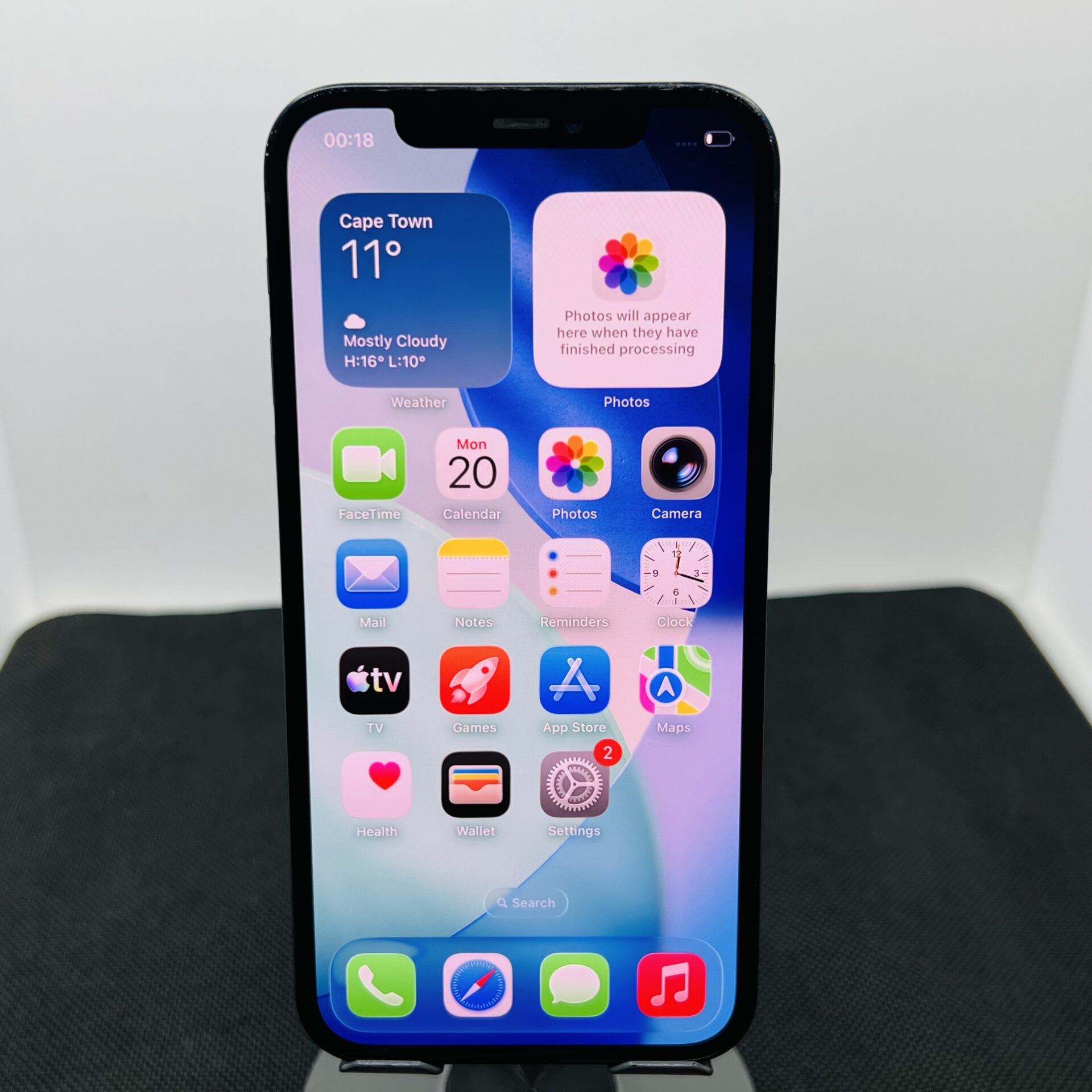 Apple iPhone 12 128GB Black - Face ID Not Working (Condition: Good) - Image 2