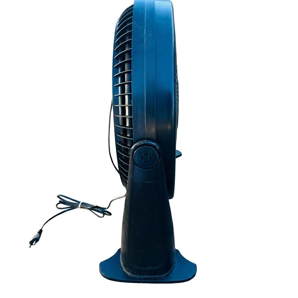 COMBO: Alva 12L Evaporative Air Cooler White + Mellerware Floor Fan 5 Blade Black (Condition: Good) - Image 5