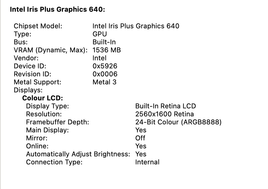 Apple MacBook Pro 13-inch (2017) "Core i5" 2.3GHz 8GB RAM 256GB SSD Space Gray (Condition: Good) - Image 13