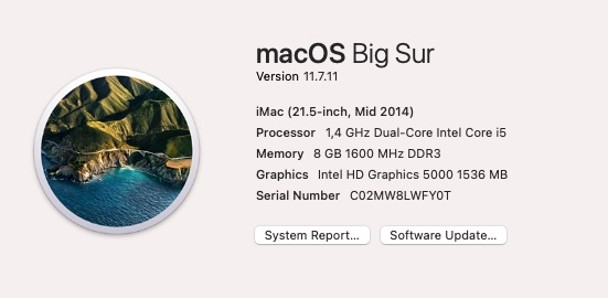 Apple iMac 27-Inch "Core i5" (2014) 1.46GHz 8GB RAM 512GB SSD Silver - LCD Flares on Display (Condition: Good) - Image 15