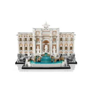 LEGO® Architecture Trevi Fountain-Baroque Monument Model Kit with Minifigure Sculptures