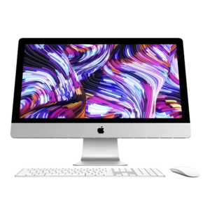 Apple iMac 27-Inch "Core i5" (5K, 2020) 3.3GHz 8GB RAM 512GB SSD Silver + Magic Keyboard + Magic Mouse (Condition: Good)