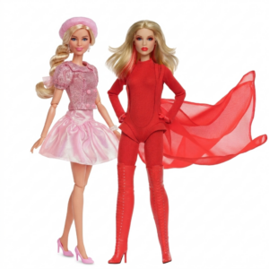 COMBO DEAL: Mattel Barbie Signature Kylie Minogue Doll And Barbie The Movie Collectible Doll (Condition: Good)