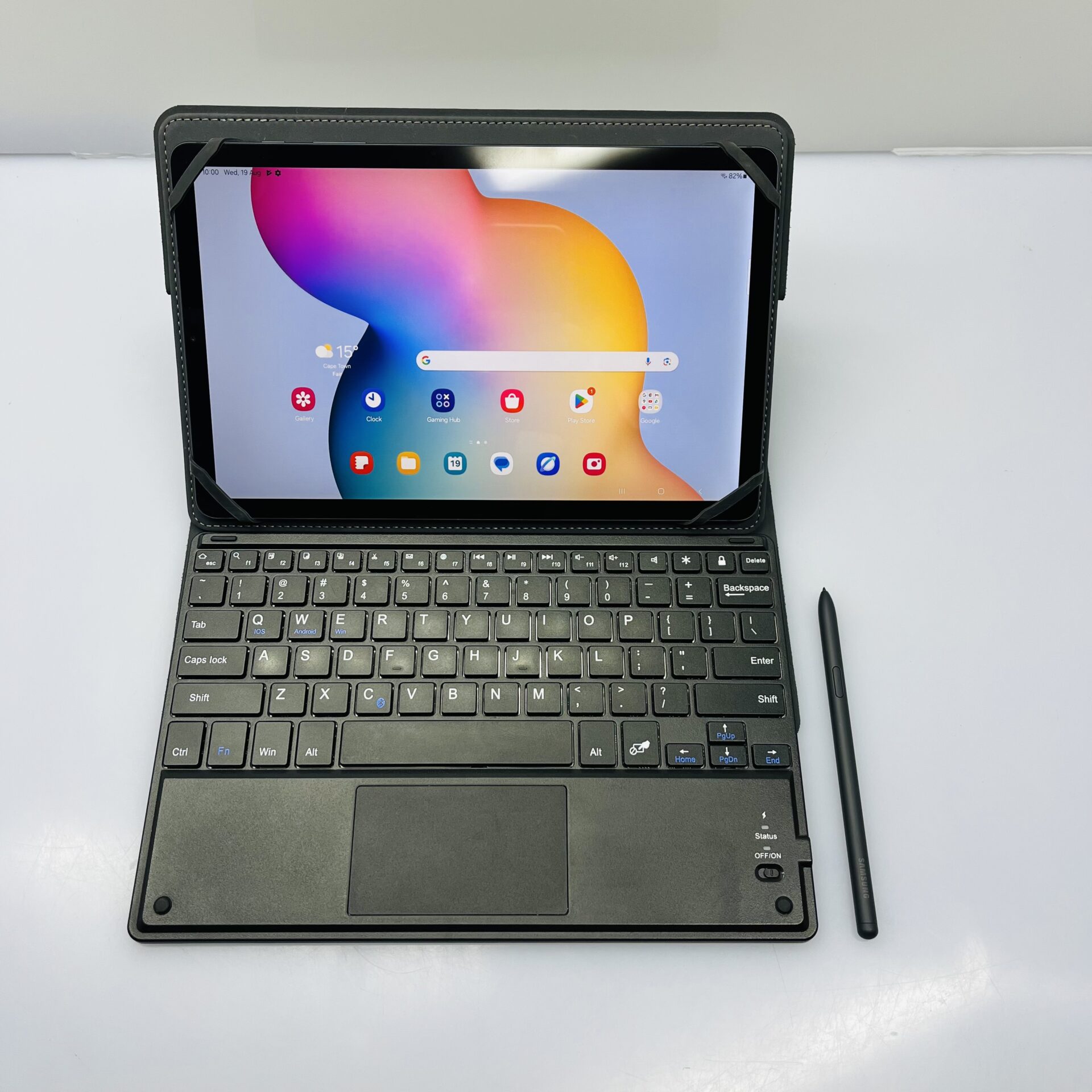 Samsung Galaxy Tab S6 Lite 2022 Edition (WiFi Only) 10.4" 64GB Oxford Gray + Body Glove Keyboard cover (Condition: Good) - Image 9