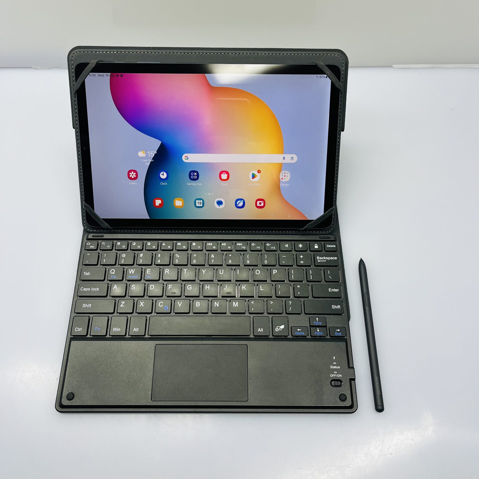 Samsung Galaxy Tab S6 Lite 2022 Edition (WiFi Only) 10.4" 64GB Oxford Gray + Body Glove Keyboard cover (Condition: Good) - Image 10