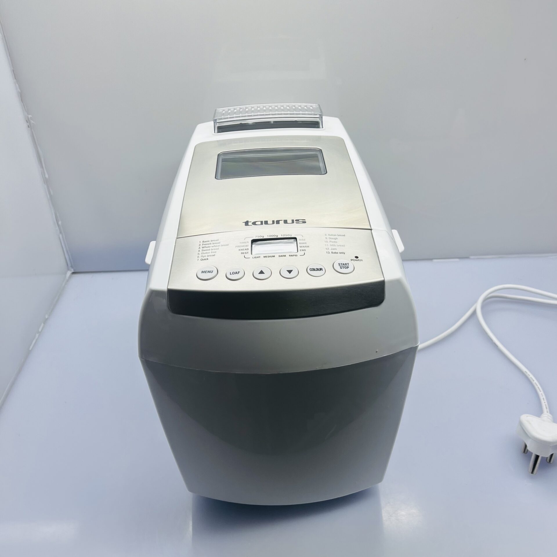 Taurus PA Casola Bread Maker White (Condition: Good) - Image 2