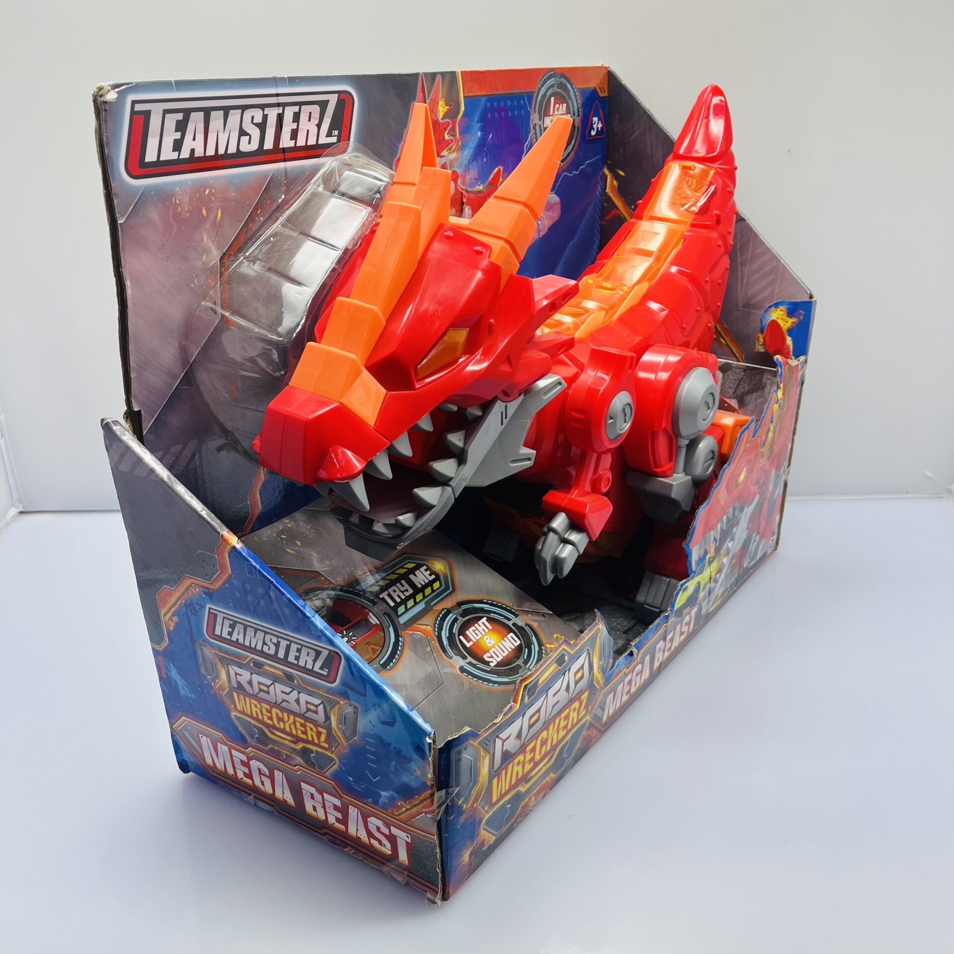 COMBO DEAL: Teamsterz Mega Beast + Teamsterz Turbo City Croc Attack+ Monster Jam Grave Digger (Condition: Good) - Image 7