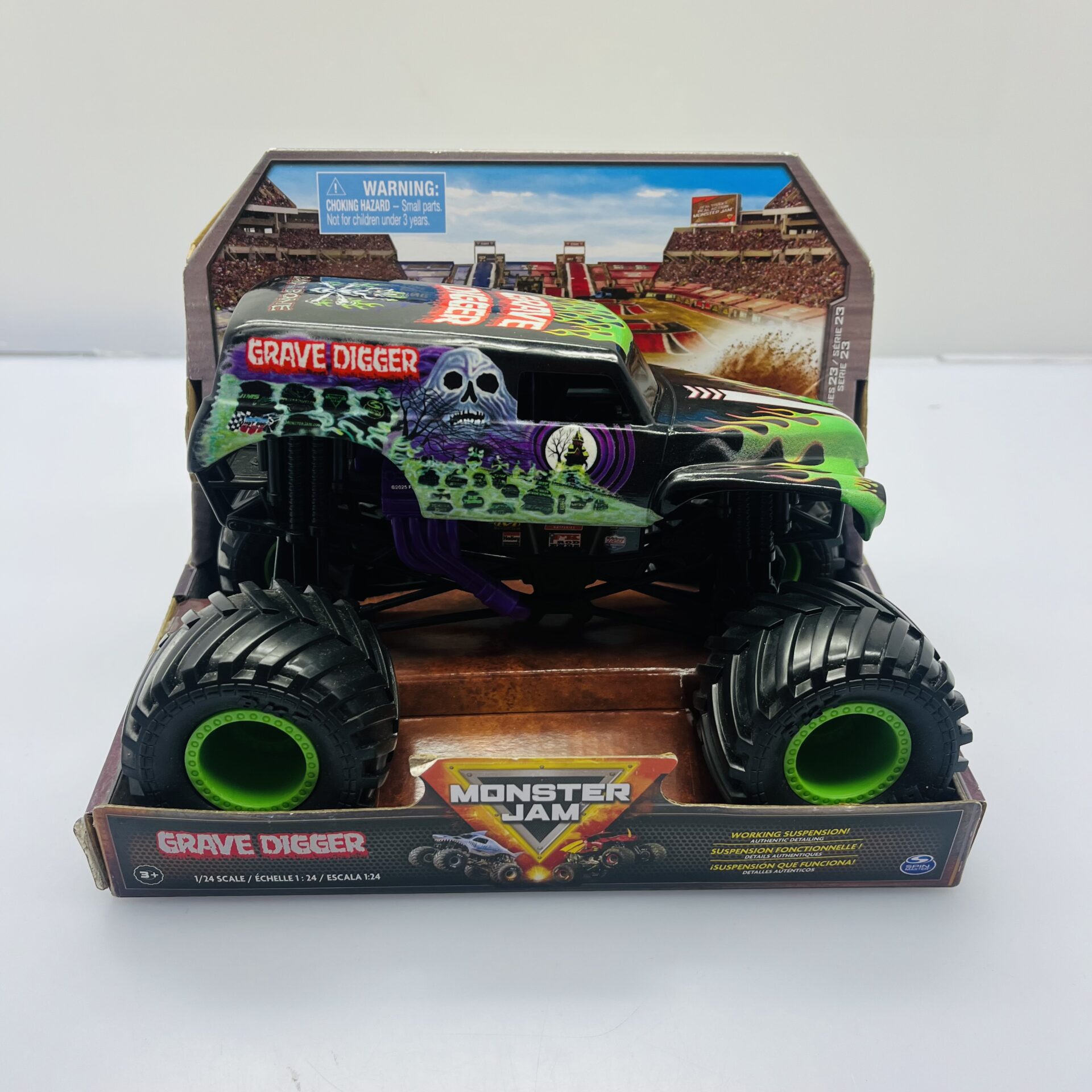 COMBO DEAL: Teamsterz Mega Beast + Teamsterz Turbo City Croc Attack+ Monster Jam Grave Digger (Condition: Good) - Image 10