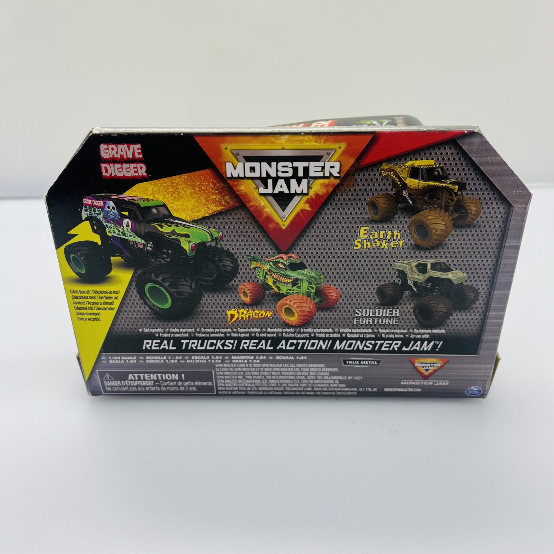 COMBO DEAL: Teamsterz Mega Beast + Teamsterz Turbo City Croc Attack+ Monster Jam Grave Digger (Condition: Good) - Image 12