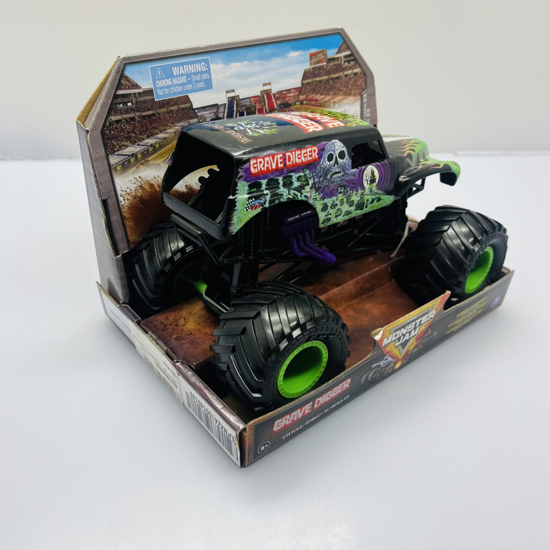 COMBO DEAL: Teamsterz Mega Beast + Teamsterz Turbo City Croc Attack+ Monster Jam Grave Digger (Condition: Good) - Image 13
