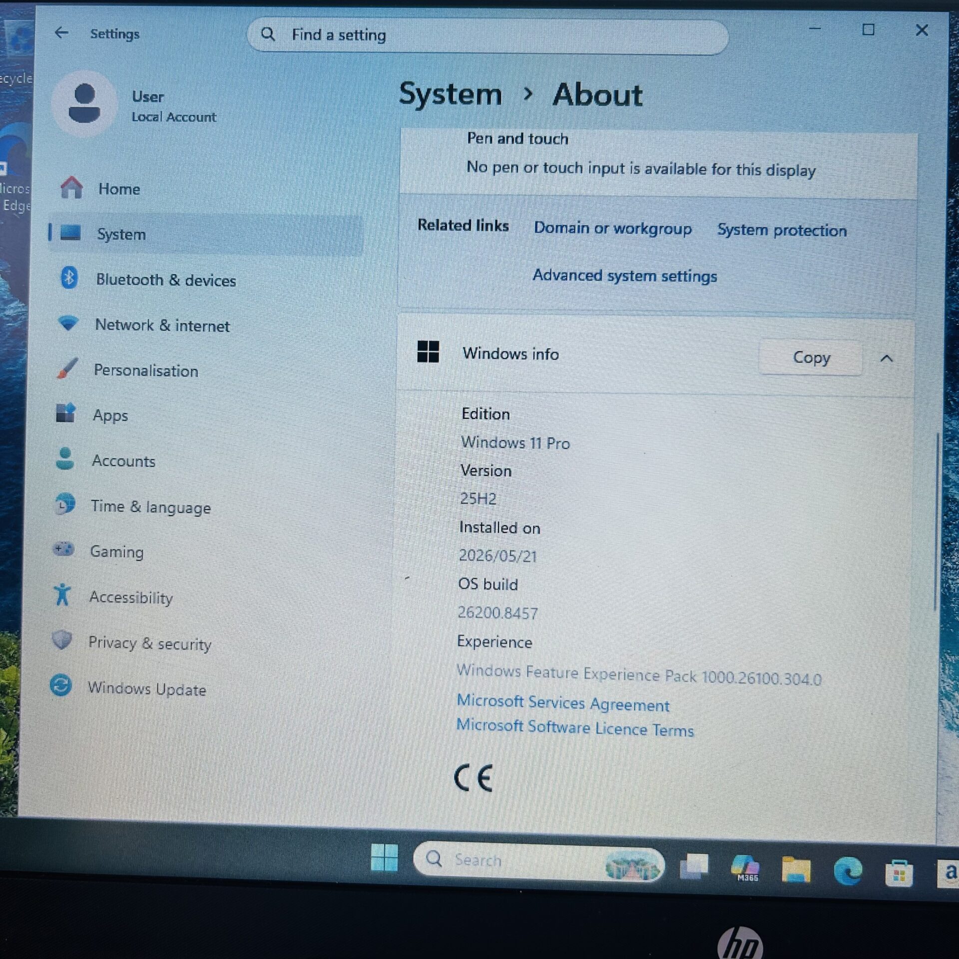 HP 250 G8 10th Gen "Core i5" 1.00GHz 16GB RAM 512GB SSD Asteroid Silver (Condition: Good) - Image 13