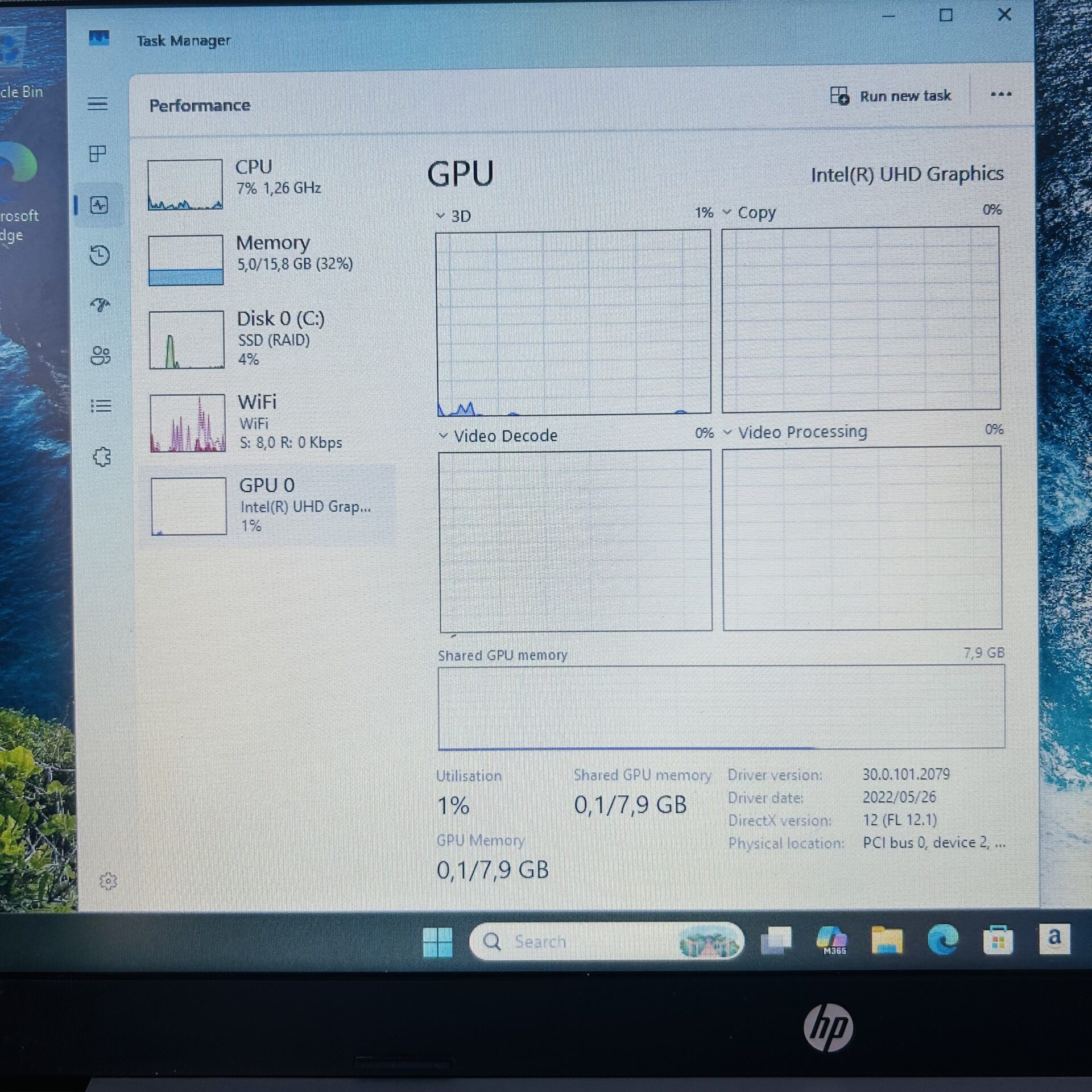 HP 250 G8 10th Gen "Core i5" 1.00GHz 16GB RAM 512GB SSD Asteroid Silver (Condition: Good) - Image 16