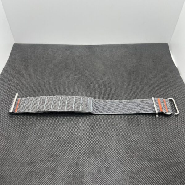 Apple Watch Ultra 49mm LTE Natural Titanium- With Gray and Orange Nylon Straps (Condition: Good) - Image 14