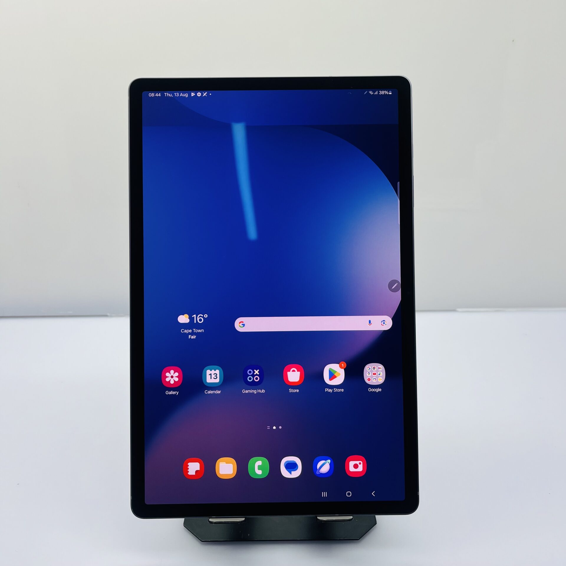Samsung Galaxy Tab S10+ 5G 256GB (WiFi/Cellular) Moonstone Gray + Sealed Samsung Book Cover Keyboard-AI Key + Sealed Samsung 45W Power Adapter (Condition: Excellent) - Image 2