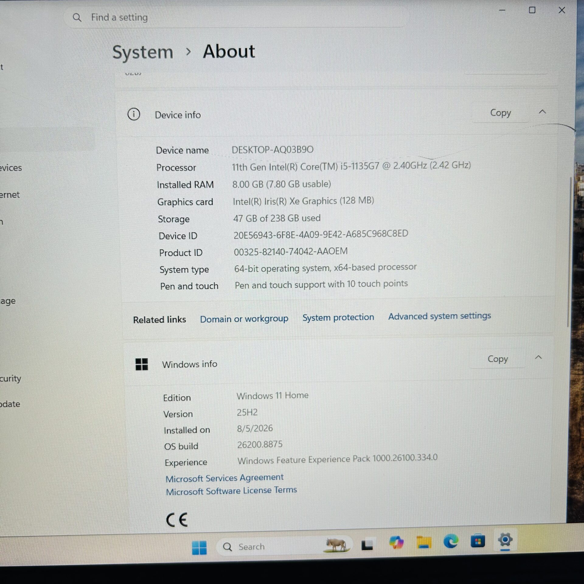 Lenovo Yoga 7i 14ITL5 11th Gen "Core i5" 2.40GHz 8GB RAM 256GB SSD Luna Grey - Cracked Screen, Touch Not Working (Condition: Fair) - Image 13
