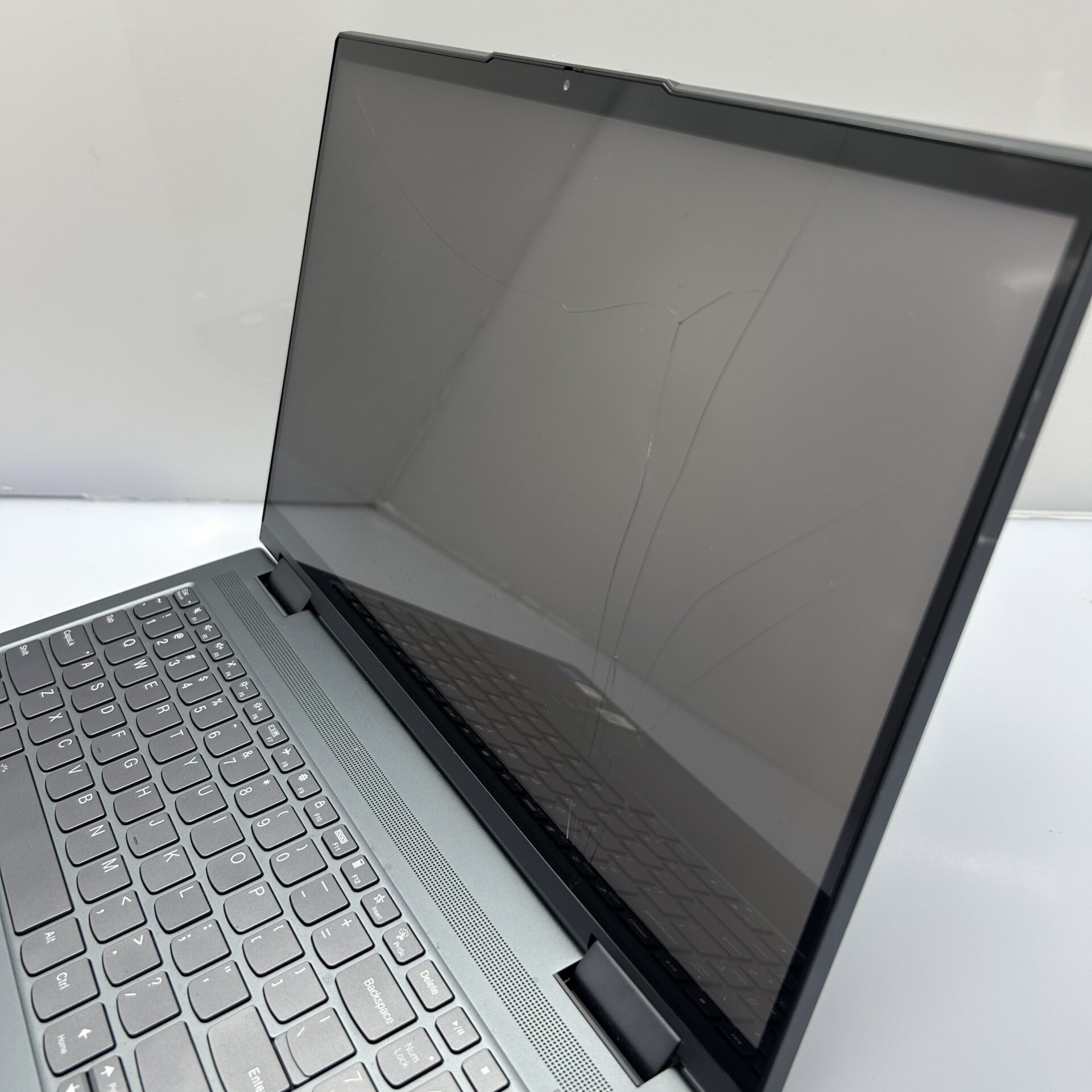 Lenovo Yoga 7i 14ITL5 11th Gen "Core i5" 2.40GHz 8GB RAM 256GB SSD Luna Grey - Cracked Screen, Touch Not Working (Condition: Fair) - Image 11