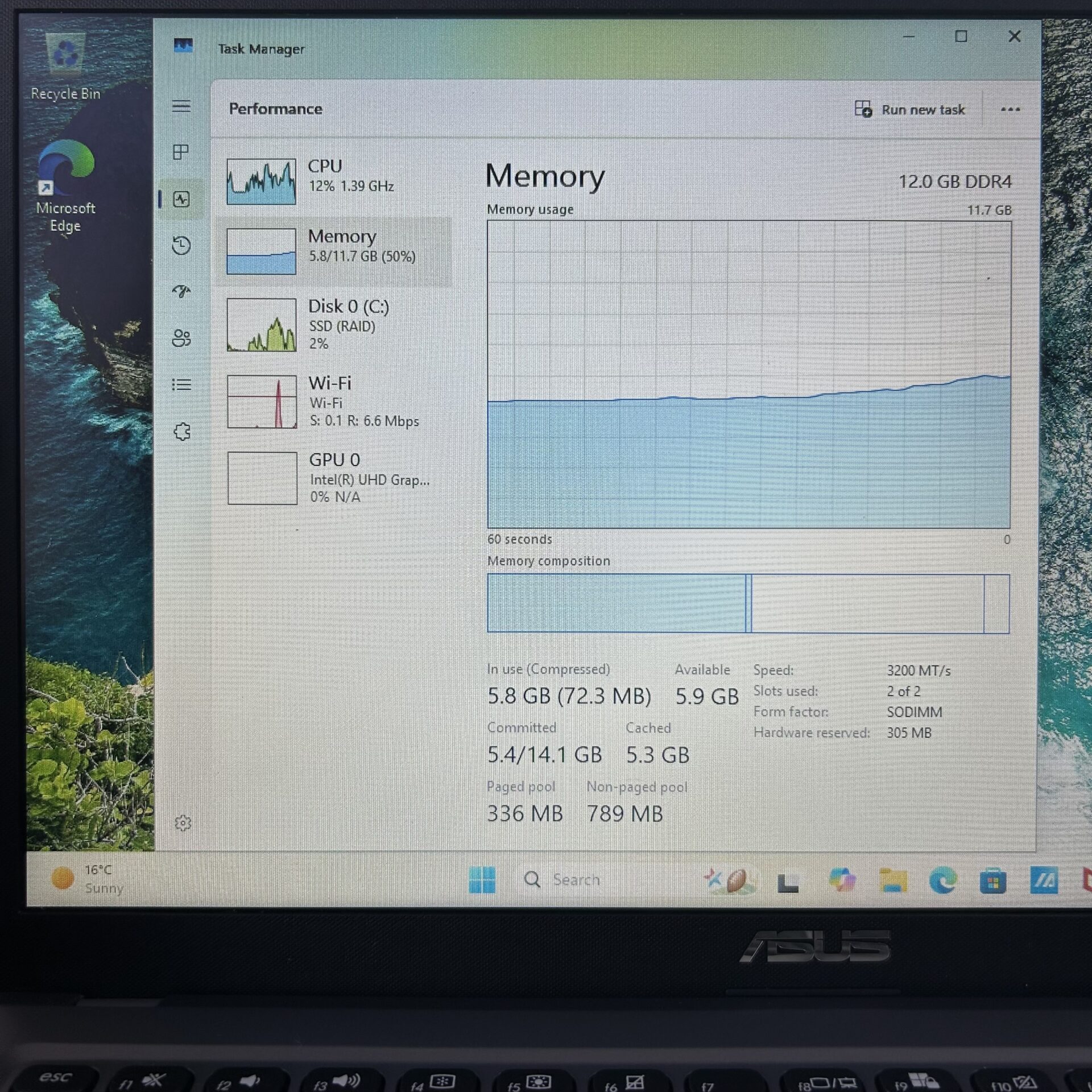 Asus X515E 11th Gen "Core i3" 3.00GHz 12GB RAM 256GB SSD Slate Grey (Condition: Good) - Image 14