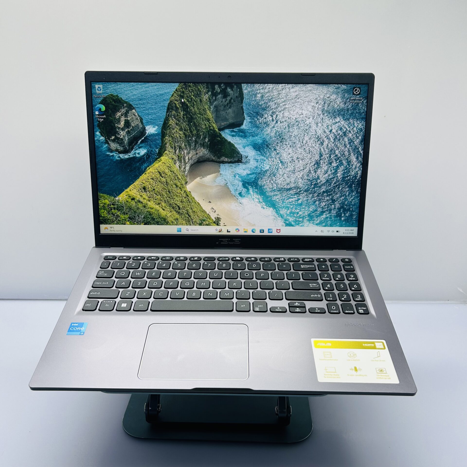 Asus X515E 11th Gen "Core i3" 3.00GHz 12GB RAM 256GB SSD Slate Grey (Condition: Good) - Image 2