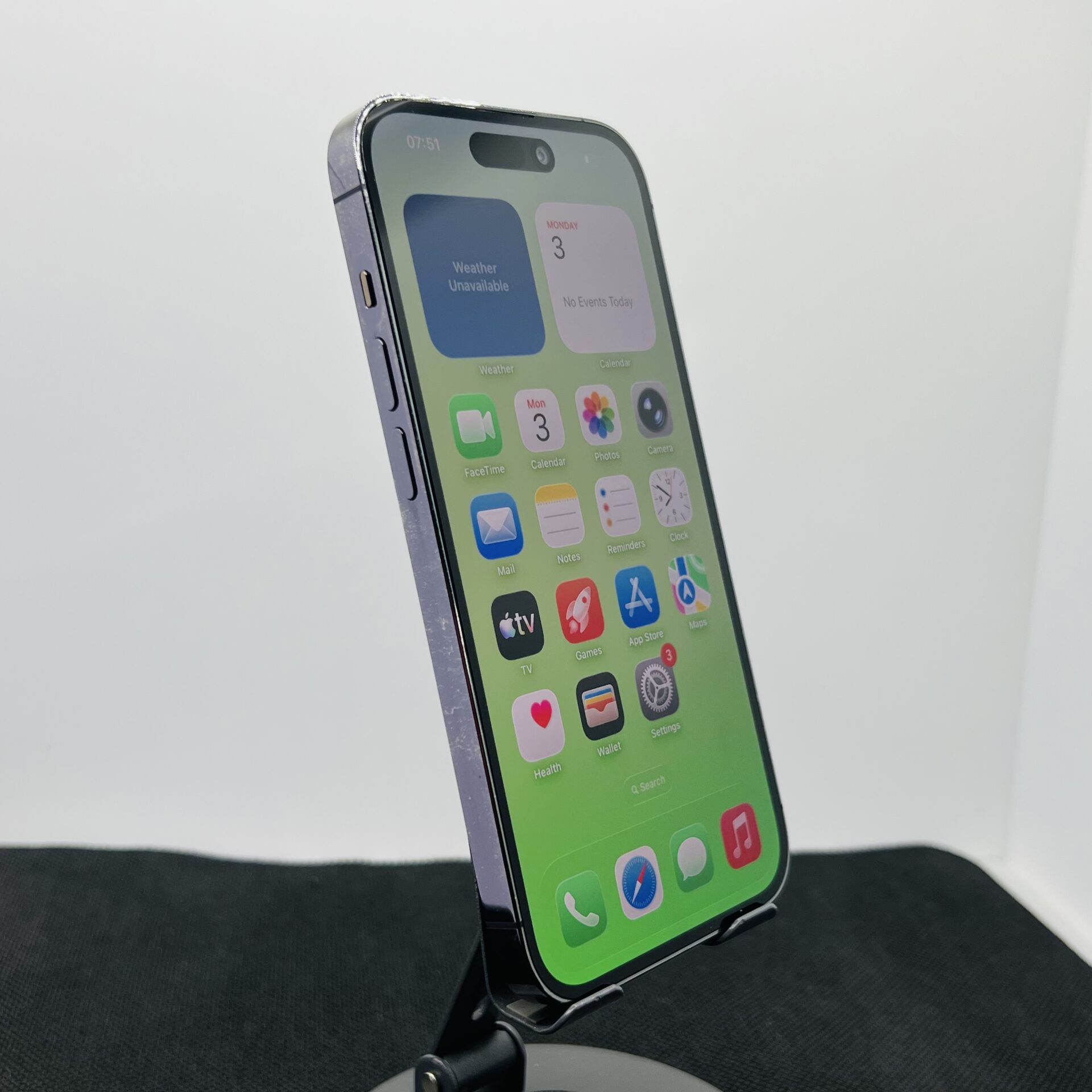Apple iPhone 14 Pro 128GB Deep Purple - eSIM Only (Condition: Good) - Image 5