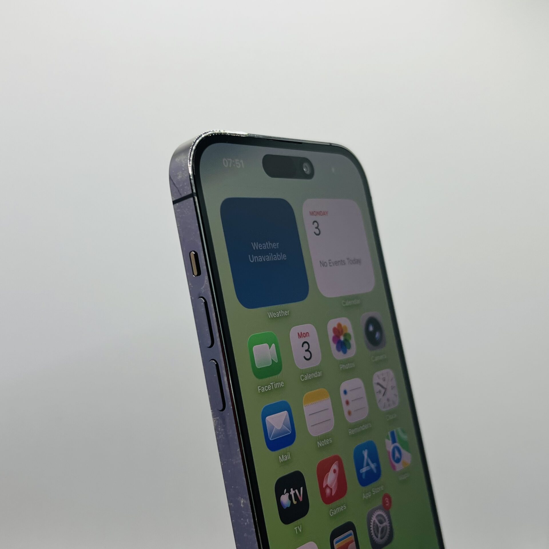 Apple iPhone 14 Pro 128GB Deep Purple - eSIM Only (Condition: Good) - Image 6