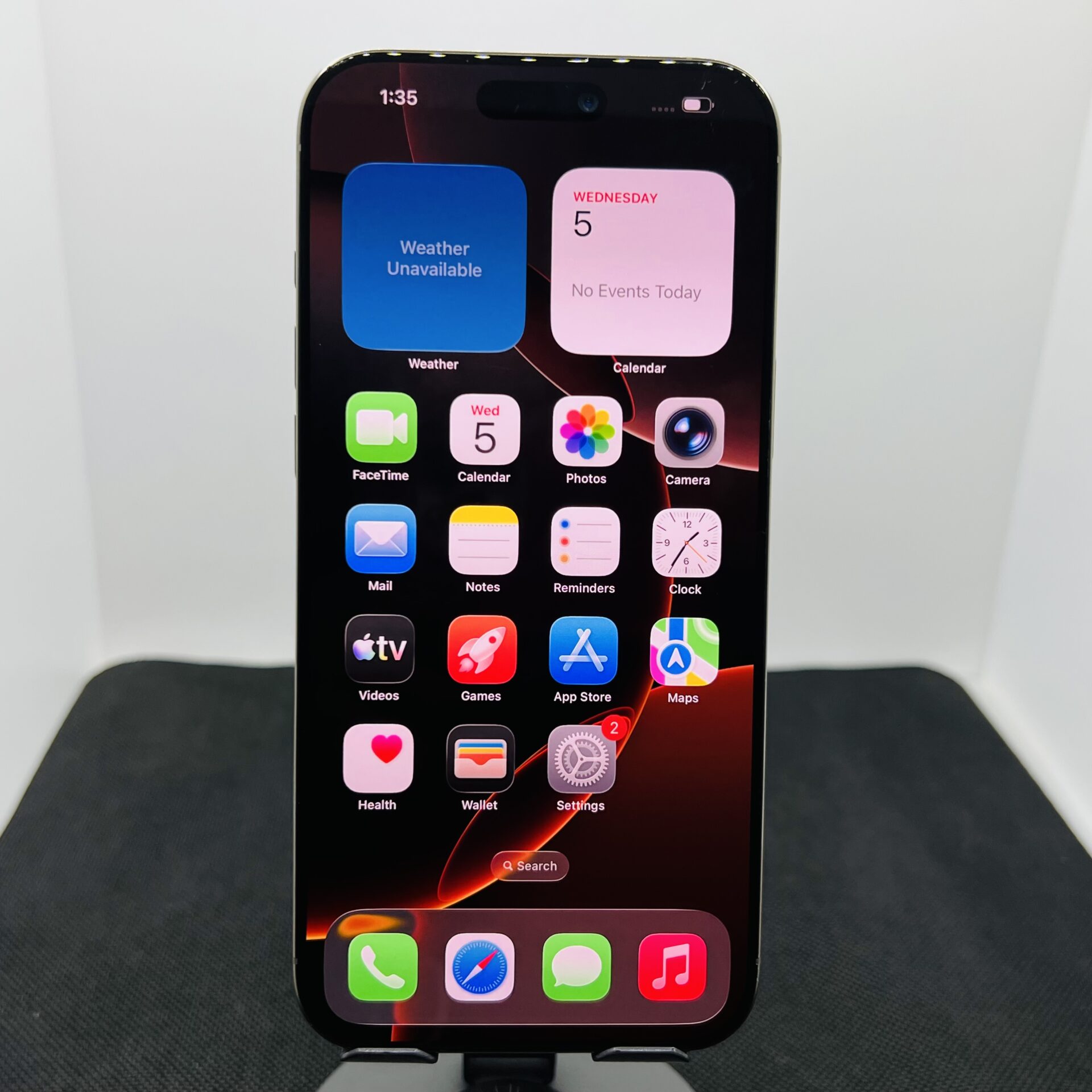 Apple iPhone 16 Pro Max 256GB Natural Titanium (Condition: Good) - Image 2