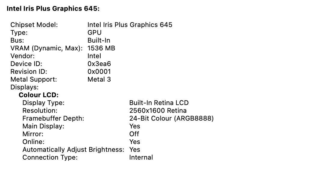 Apple MacBook Pro 13-inch "Core i5" (Touchbar 2019) 1.4GHz 8GB RAM 256GB SSD Space Gray (Condition: Good) - Image 16