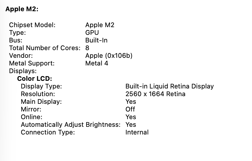 Apple MacBook Air 13-inch "M2" 8 CPU/ 8 GPU (2022) 8GB RAM 256GB SSD Midnight (Condition: Good) - Image 16