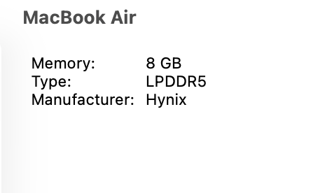 Apple MacBook Air 13-inch "M2" 8 CPU/ 8 GPU (2022) 8GB RAM 256GB SSD Midnight (Condition: Good) - Image 15