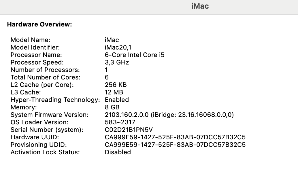Apple iMac 27-Inch "Core i5" (5K, 2020) 3.3GHz 8GB RAM 512GB SSD Silver + Magic Keyboard + Magic Mouse (Condition: Good) - Image 12