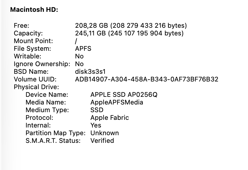 Apple MacBook Air 13-inch "M1" (2020) 8 CPU/ 8 GPU 8GB RAM 256GB SSD Space Gray (Condition: Good) - Image 17